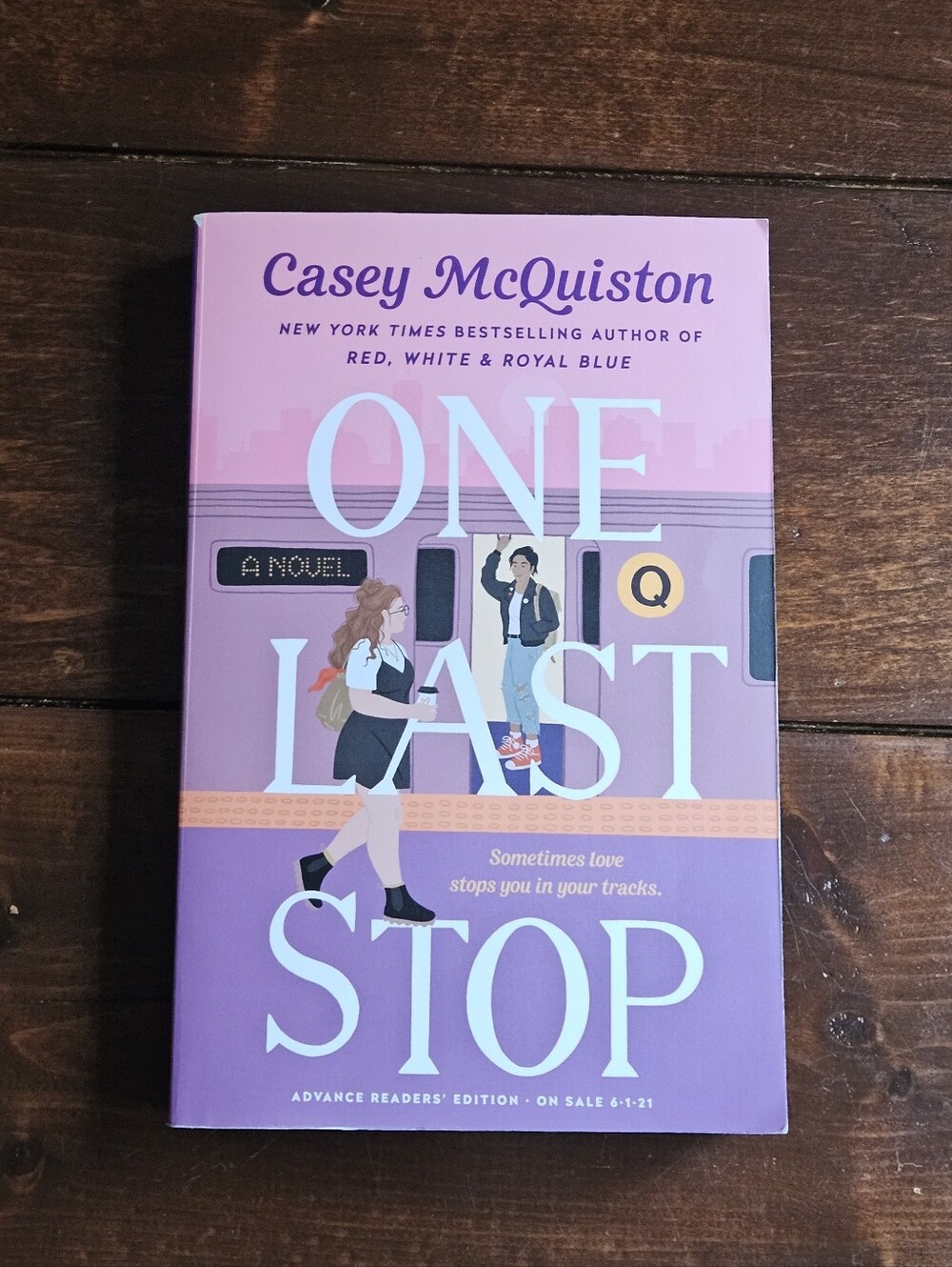 One Last Stop by‎ Casey McQuiston Paperback Queer Spicy Romance